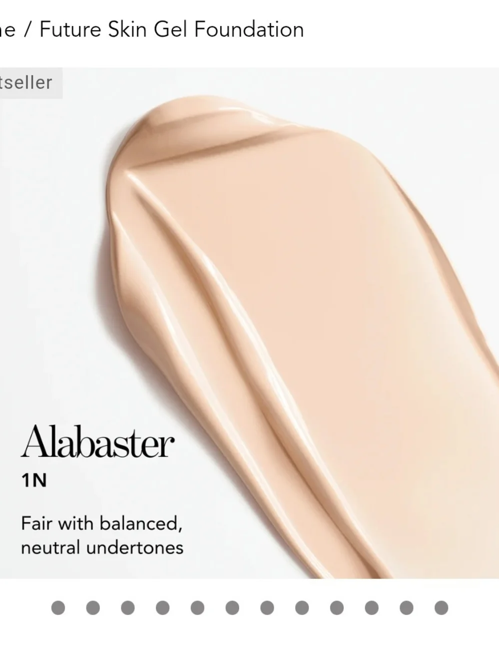 Chantecaille Future Skin Oil Free Gel Foundation - Alabaster